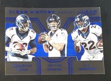 2016 Panini Clear Vision Clear History Blue #18Thomas/ Anderson/ Manning (21270)