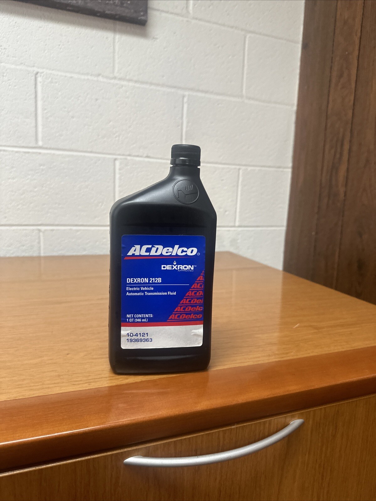 GM 19369363 Genuine Dexron 212b Electric Transmission Fluid 1qt 