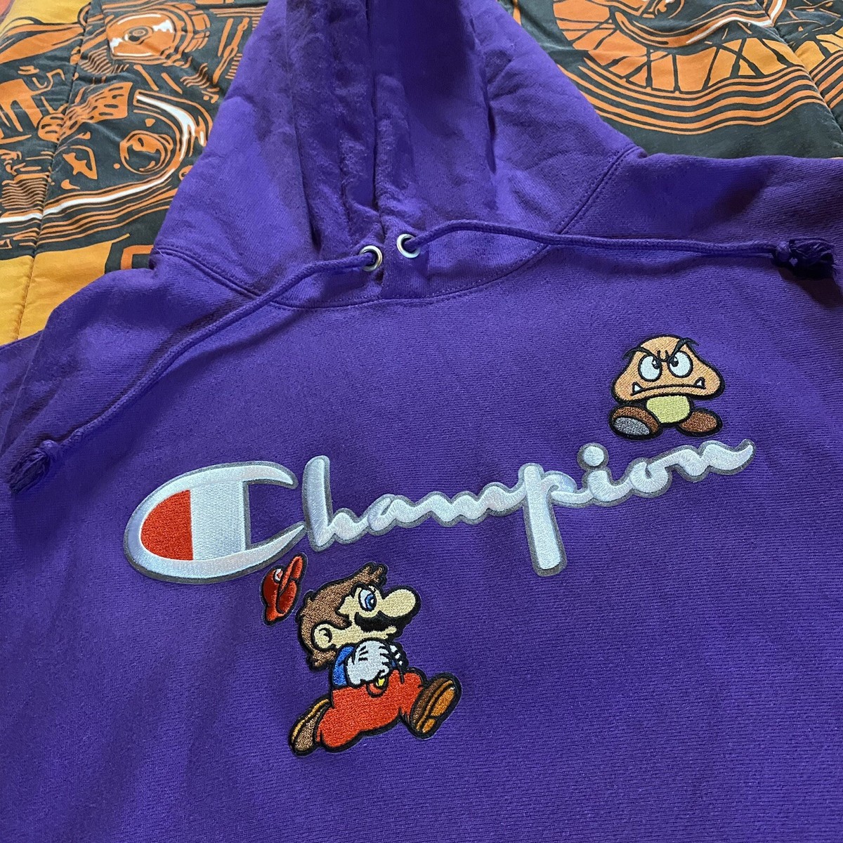 Champion x Super Mario Bros Reverse Weave Super Mario Goomba