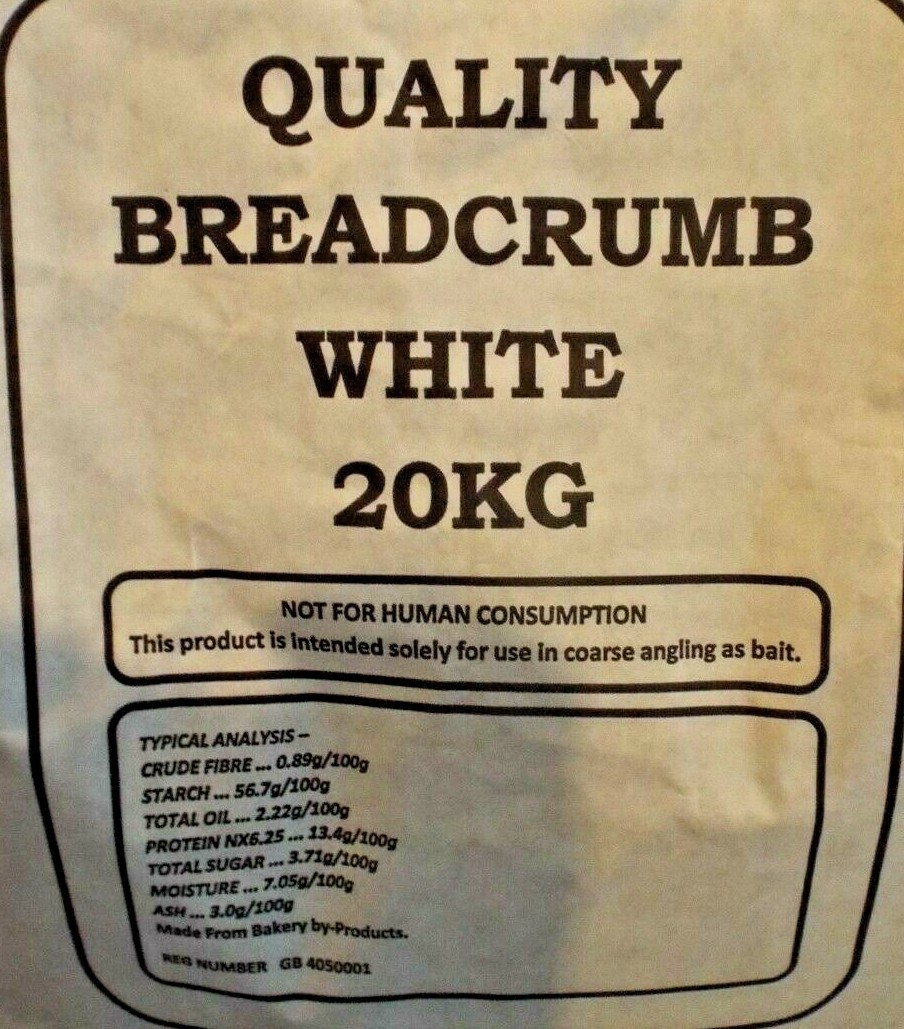 Quality White Bread Crumb For Fishing And Bait Making eBay