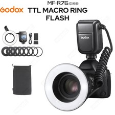 Godox MF-R76C MF-R76N MF-R76S TTL 2.4G Wireless Macro LED Ring Flash Light