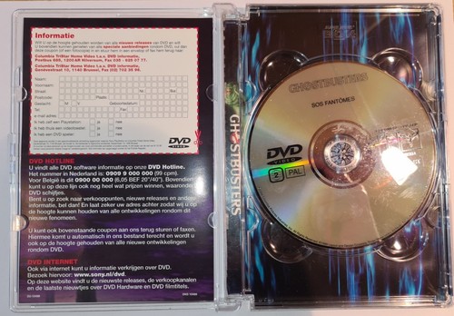 DVD : Ghostbusters 1 + 2 ... First Printing In JEWELCASE ... VERY RARE ... DUTCH - Picture 3 of 4