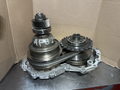 2001年　FLSTF 純正ミッション CVT NISSAN TRANS RE0F10A JF011E PULLEY ASSEMBLY REAR COVER AFB