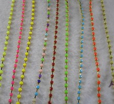 ss16 colorful acrylic crystal rhinestone gold claw chain fashion Applique