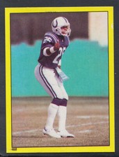 Topps 1982 American Football Sticker No 168 - Nesby Glasgow - Baltimore (T338)