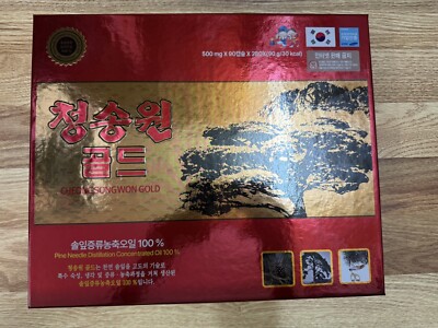Pine Needle Distilled Concentrate Oil of Red Pine/Cheong Song Won /180 capsules