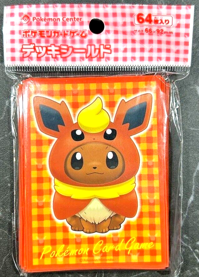 Pokemon Official Deck Shield Poncho Eevee Umbreon BS 64 Sleeve