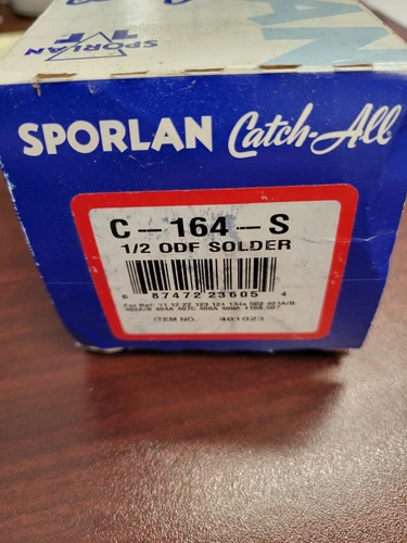 SPORLAN C-164-S Filter Drier 1/2 ODF Solder- New