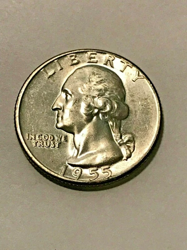 1955 Washington Silver Quarter Unc++ #17927