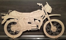 Zündapp Hai 2-D Modell aus Holz! Ansehen lohnt sich!