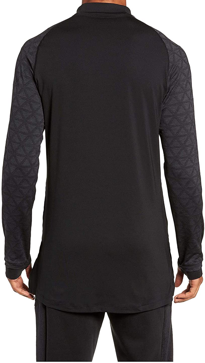 men's nike pro therma mock neck long sleeve shirt