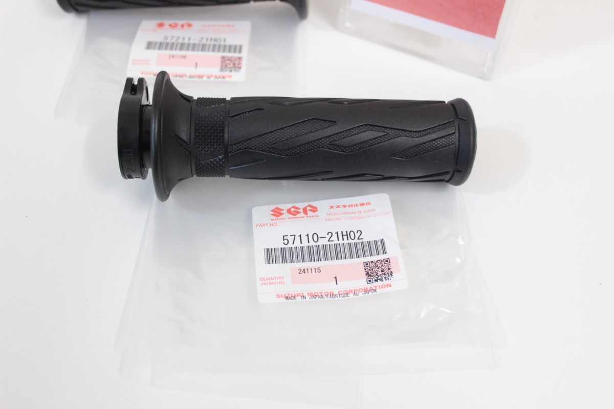 GRIPS & THROTTLE TUBE SET for SUZUKI GSXR 600 750 1000 1300