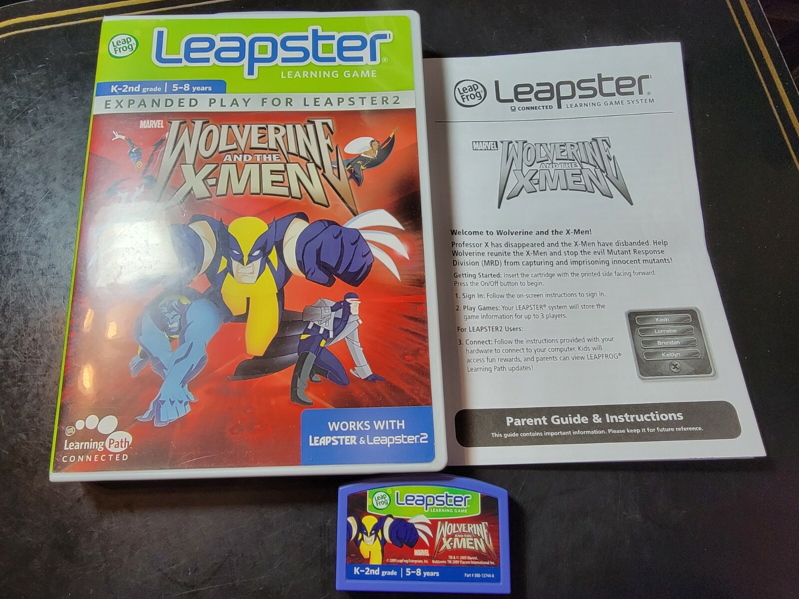 Marvel Wolverine And The X-Men (Leapster 2, 2009) 