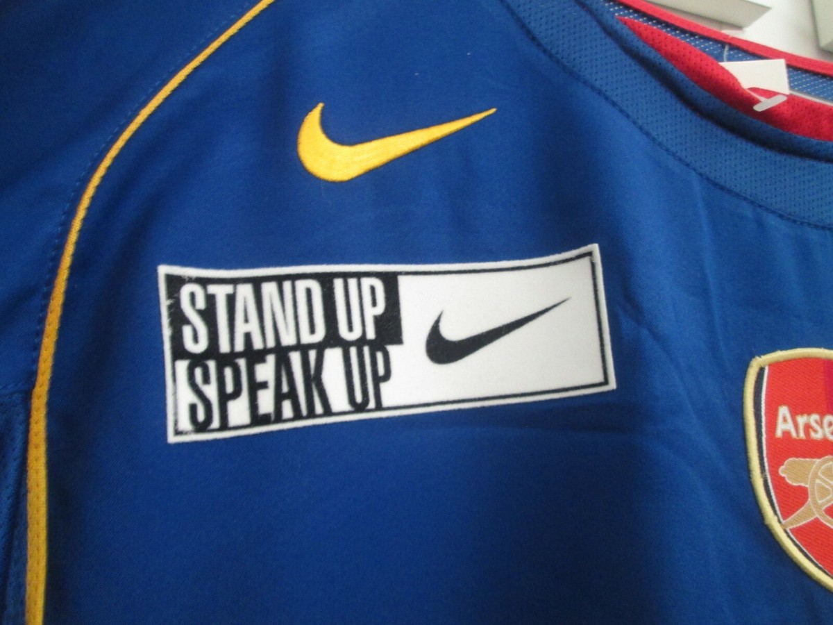 Arsenal 2004-2006 Away Racism Henry 14 Football Shirt Size xl