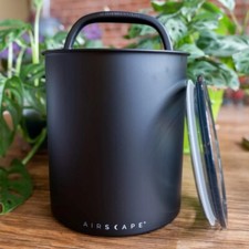 Airscape Coffee Canister Black Airtight Food Storage Container 250g, 500g, 1kg — image 6