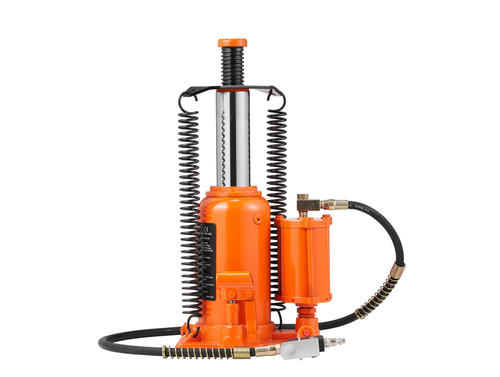 New 20 Ton Air Hydraulic Bottle Jack w/ Manual Hand Pump Automotive Car Repair