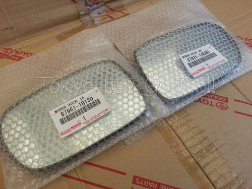 0Supra MK4 JZA80  Door Outer Rear View Mirror LH + RH set NEW Genuine OEM Parts