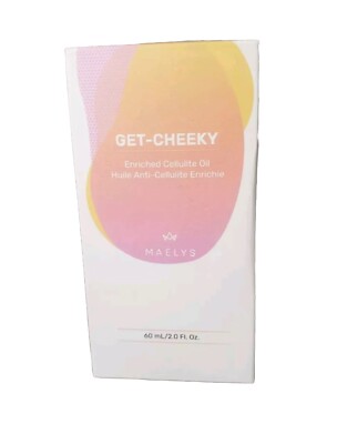NEW in Box Maelys GET-CHEEKY Enriched Cellulite Oil NIB 
