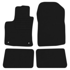 Velours Fußmatten für Renault Twingo II Bj. 2007 - 2014 Mit Absatzschoner BASIC