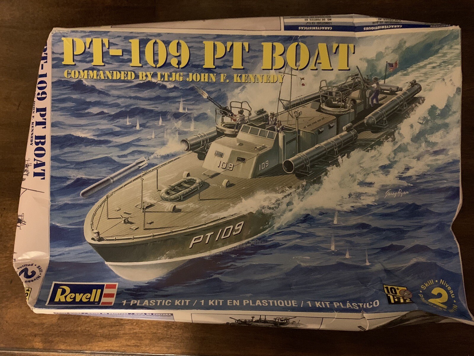 Revell 172 Scale JFK PT109 PT Boat Model Kit New 31445003196 eBay
