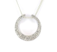 Lot Of 10 Women's Lady's Crescent Moon Fashion Jewelry Necklace Earring Set on sale Lot Of 10 Women's Lady's Crescent Moon Fashion Jewelry Necklace Earring Set on sale
