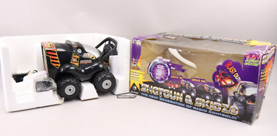 Mega Machines Shotgun & Skidzo 9.6v Remote Control RC Car w/ Box - Untested NIB