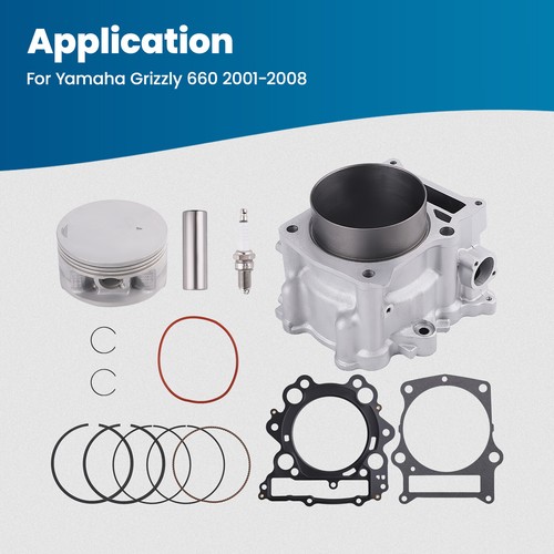 102mm Cylinder Piston Base Gasket Kit For Yamaha Raptor 660R 686cc Big Bore - Picture 2 of 12