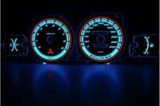Mitsubishi Eclipse 2G Design 3 Glow Gauge Plasma Dials Speedometer Shift I