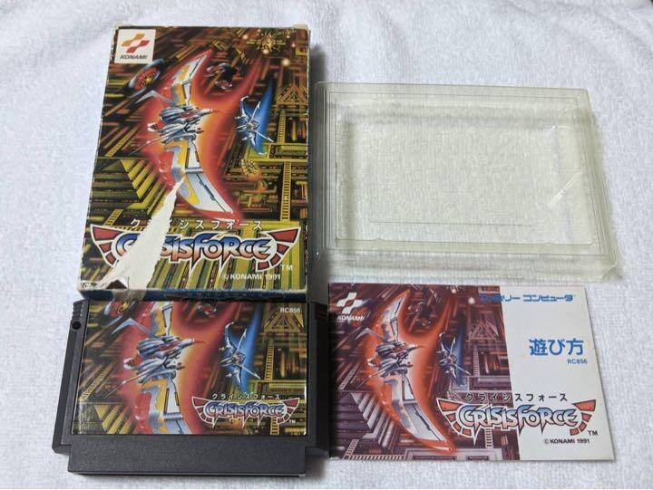 Konami Crisis Force Nintendo Famicom Operation confirmed from