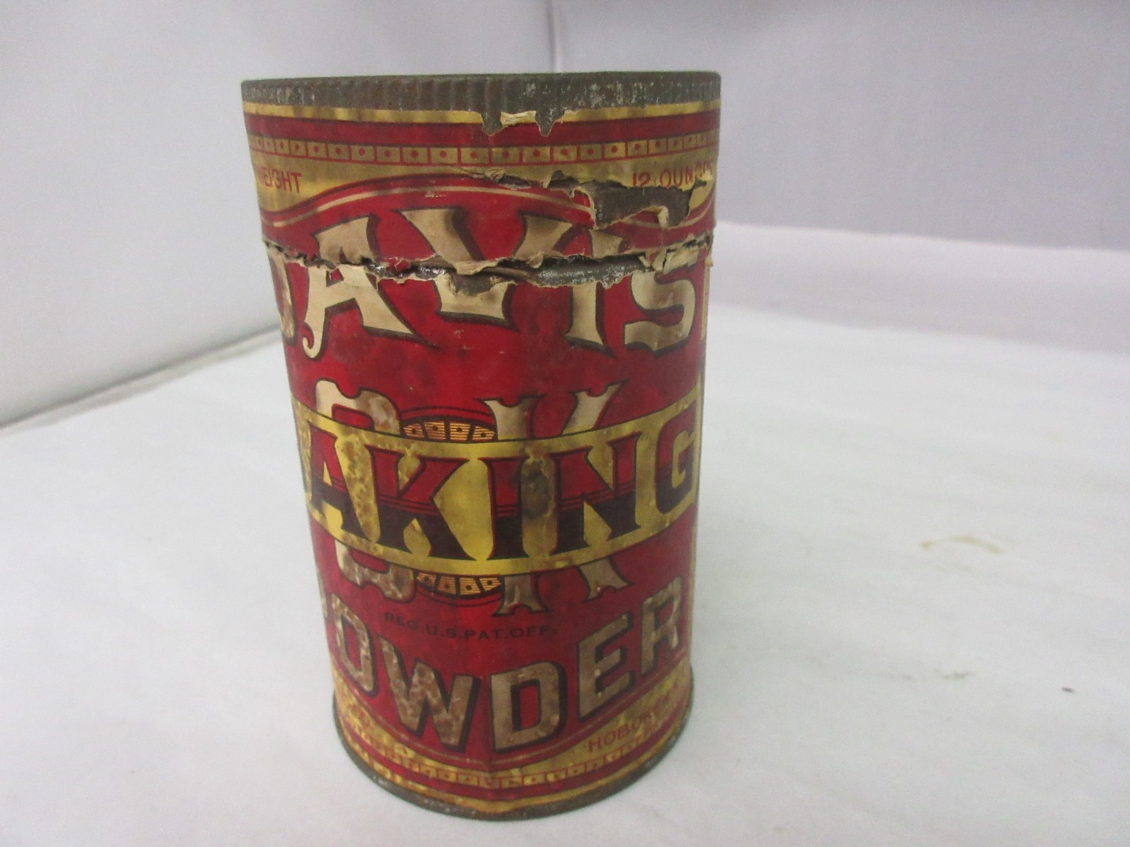 Paper Powder Lable VINTAGE DAVIS BRAND PAPER LABLE BAKING POWDER TIN ADVERTISING M-555 | eBay