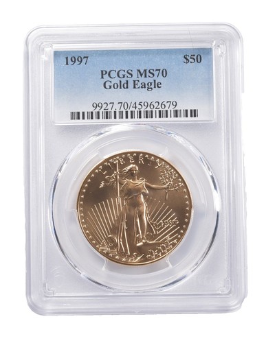 1997 1 oz $100 Platinum American Eagle .9995 Fine Coin BU - In