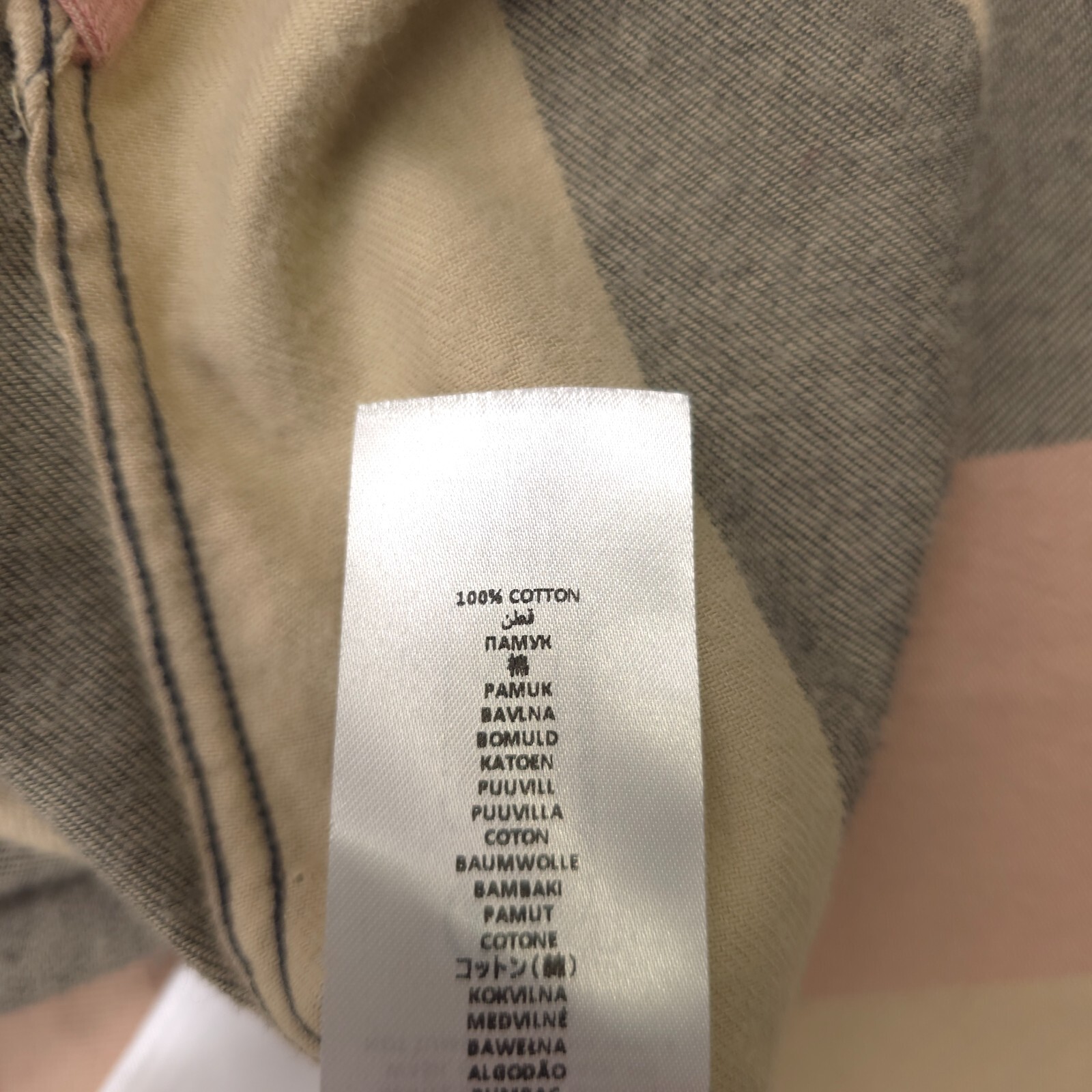 $650 JW Anderson Relaxed Fit Multi-Flax Stripe Button-Up Shirt Mens Size EUR 52