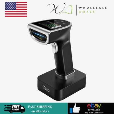 Tera Barcode Scanner Wireless with Screen: Pro Version 1D 2D QR Digital Setting