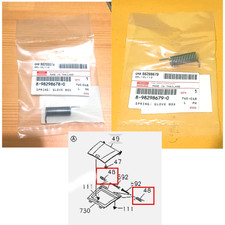Left Right Spring Glove Box Isuzu Dmax 2012-2019 Genuine Part Left Right Spring Glove Box Isuzu Dmax 2012-2019 Genuine Part