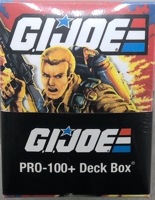 Gi Joe Pro 100+ Deck Box ~ BRANDNEU & VERSIEGELT