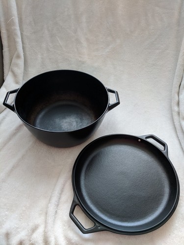 COPCO VINTAGE CAST IRON POT CASSEROLE MCM 60's DESIGN MICHAEL LAX Sz C DENMARK - Picture 9 of 22