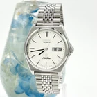 Seiko SilverWave Wristwatch 8229 8000 Vintage Unisex Wrist 19cm