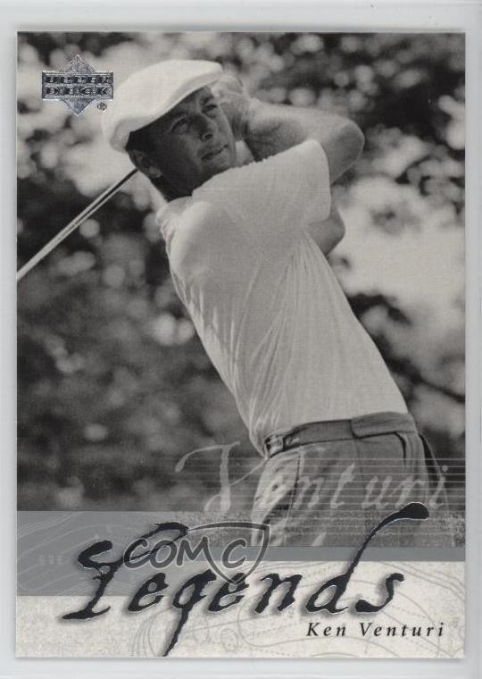 2002 Upper Deck Legends Silver Ken Venturi #58 t2b