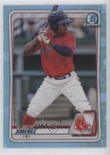 2020 Bowman Draft Chrome Sky Blue Refractor Gilberto Jimenez #BD-137 1kk