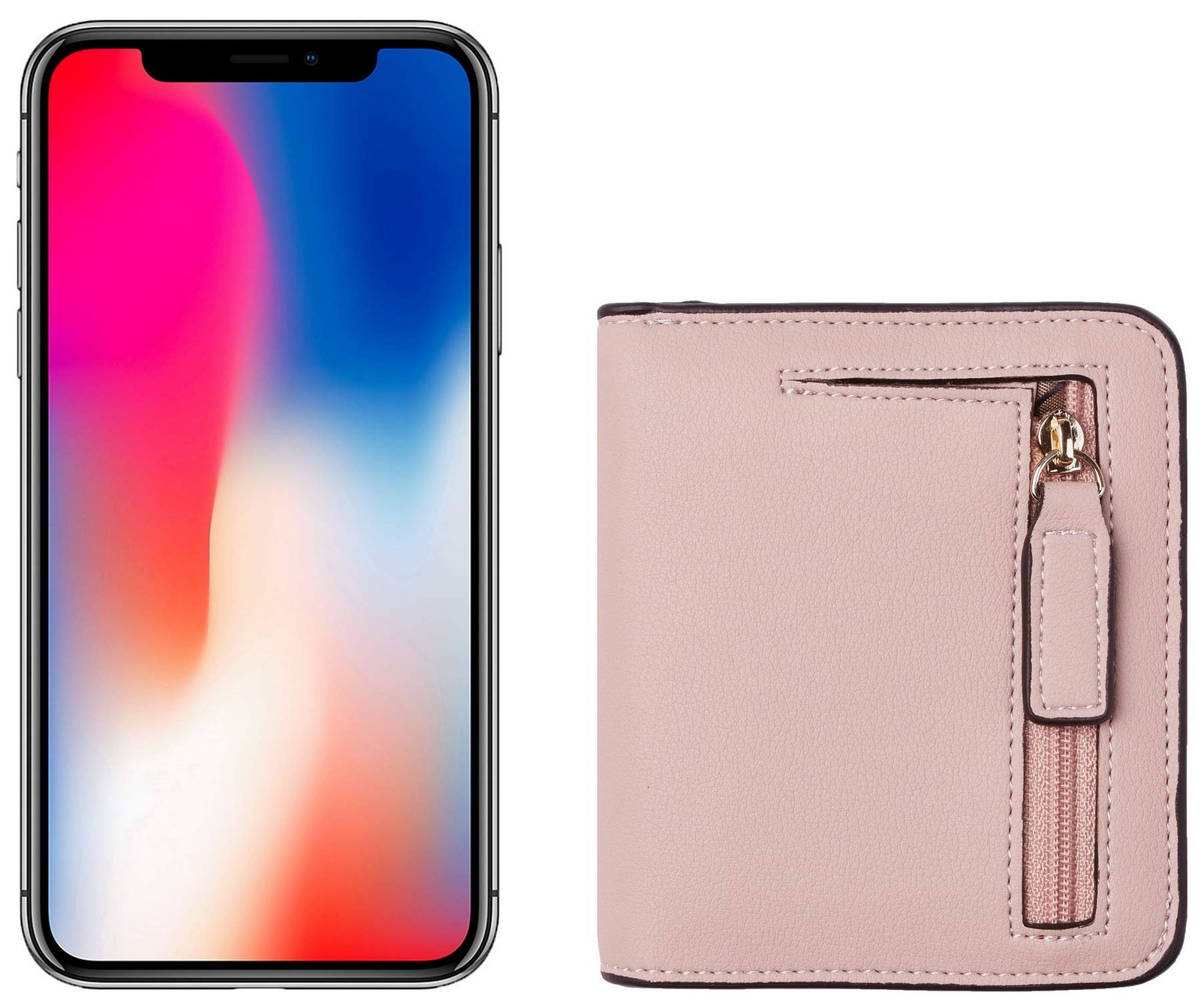 Toughergun Wallet Women Rfid Blocking Small Compact Bifold Luxury Leather Poc...