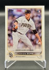 2022 Topps Update Series - Rookie Debut Mackenzie Gore #US294 (RC) - Padres