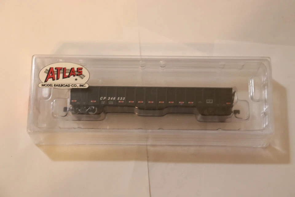 N SCALE 2 PC LOT ATLAS THRALL GONDOLA " CANADIAN PACIFIC " - Image 2 of 3