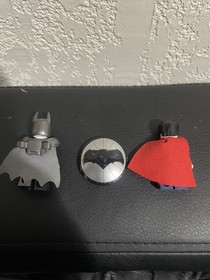 LEGO Superman vs Batman Minifigure Lot - Clash of the Heroes (76044) Incomplete 