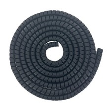 XIENLIU Spiral Wrap Hose Cable Protector - 1.25" OD x 20' Pre-Cut Black