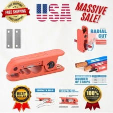 iCrimp ICP-240 Cable Stripper for AWG 12 to 4/0 Round Cables, Radial Wire Stripp