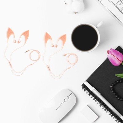 Elf Earbuds In-Ear-Kopfhörer Schnurgebundener Kopfhörer Cosplay Headset für