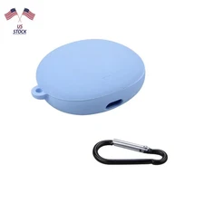 Blue Silicone Headset Protective Case Cover For Anker-Soundcore Liberty 3 Pro L