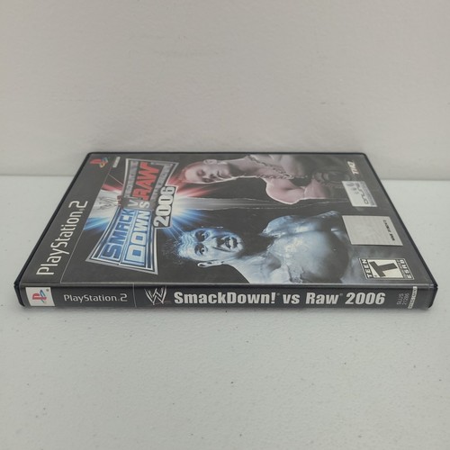 WWE SmackDown vs. Raw 2006 Sony PlayStation 2, 2005 Complete With The Manual - Picture 4 of 9