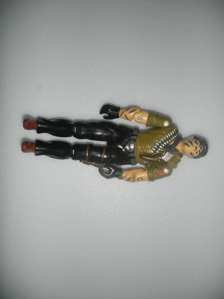 Boneco e cartão Tunnel Rat v1 1987 vintage G.I. Lote GI Joe 3.75 ARAH 100% completo - Imagem 4 de 4