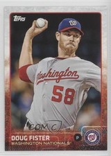 2015 Topps Washington Nationals Team Set Doug Fister #WN-2 3v8
